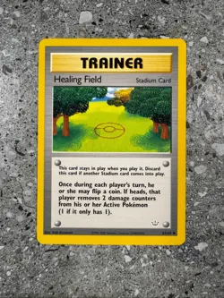 Pokemon TCG Cards Healing Field 61/64 Neo Revelation Uncommon - Image 1
