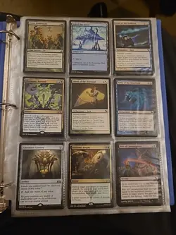Expensive Cards magic the gathering lot Mtg BINDER Full Most Near Mint - Image 1