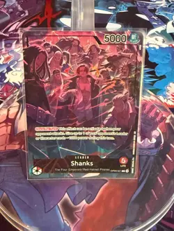 Shanks (English Version 2nd Anniversary Set) OP09-001 One Piece Promotion Cards - Image 1