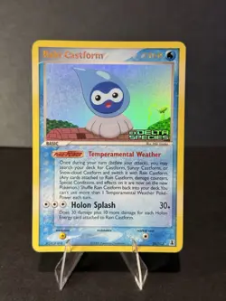 Pokemon Card - Rain Castform Delta Species 26/113 Reverse Holo Stamped - Image 1