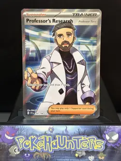 Pokemon Card Professor's Research 241/198 Scarlet & Violet Base Ultra Rare NM - Image 1
