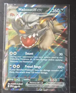 Mabosstiff EX - Scarlet & Violet Black Star Promo - SVP 086 - Pokemon Card - Image 1