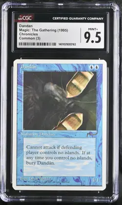 DANDAN Chronicles CGC 9.5 Vintage MTG [Nostalgium] - Image 1