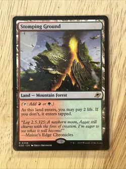 MTG Stomping Ground #0258 Rare Edge of Eternities (EOE) - Image 1