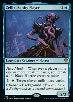 [1x] Zellix, Sanity Flayer - Foil Near Mint, English Commander Legends: Battle F - Image 1