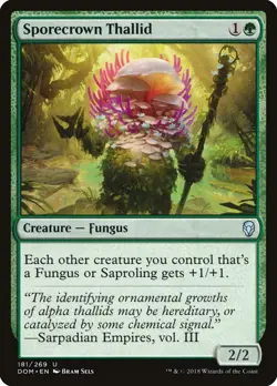 4x Sporecrown Thallid - NM - Dominaria - SPARROW MAGIC - Image 1