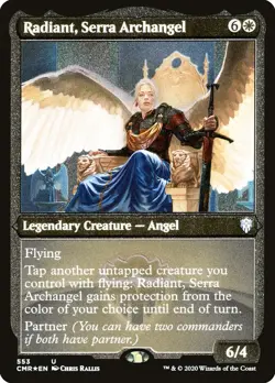 1x Radiant, Serra Archangel (Foil Etched) - NM - See Pic for Set - SPARROW MAGIC - Image 1