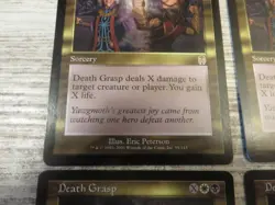 4x Death Grasp - Apocalypse - NM/EX - English - MTG - Image 2