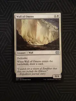 mtg wall of omens double masters 2022 - Image 1