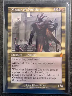 Master of Cruelties - Retro Frame - Ravnica Remastered (MTG) - Image 1