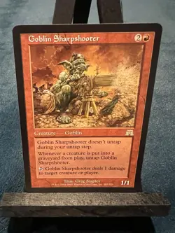 Onslaught Goblin Sharpshooter #207/350 MTG TCG CCG - LP - Image 1