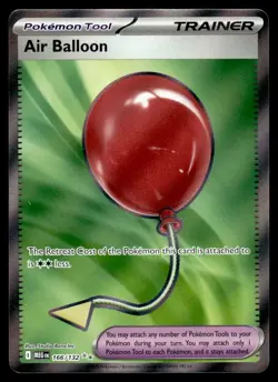 2025 Pokemon Mega Evolution Air Balloon Ultra Rare #166 - Image 1