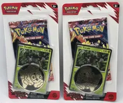 Pokemon TCG Destined Rivals Checklane Blister [Zarude] (Lot Of 2) - Image 1