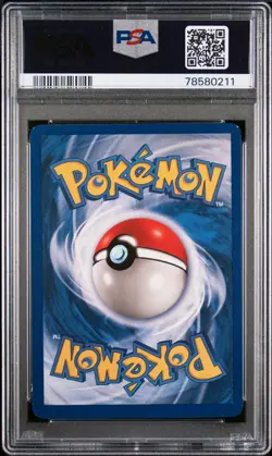 1999 POKEMON BASE SET UNLIMITED #12 NINETALES-HOLO PSA 8 - Image 2