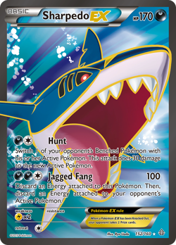 Sharpedo EX (152/160) XY: Primal Clash​ - Near Mint Holofoil Pokemon TCG - Image 1