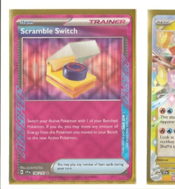 Pokemon TCG Scramble Switch 186/191 Holo Surging Sparks ACE SPEC - Image 1