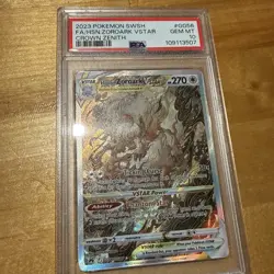 Pokemon TCG PSA 10 Zoroark VStar SWSH Crown Zenith #GG56 Ultra Rare Holo - Image 1