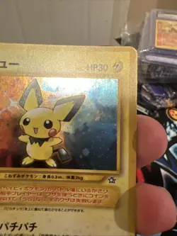 Pichu No.172 Neo Genesis Japanese Pokemon TCG DMG - Image 5