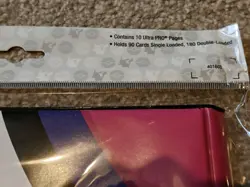 Pokemon Ultra Pro 9 Pocket Portfolio Binder Master Ball New & Sealed - Image 3