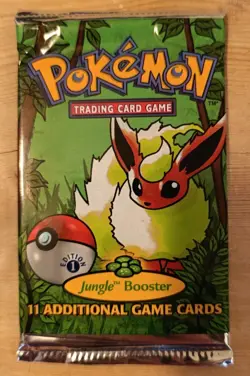 Pokemon Jungle Booster Pack 1st Edition Flareon WOTC 20.71g - Image 2