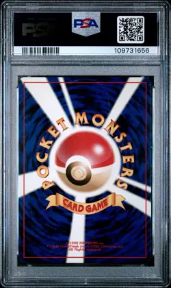 1996 POKEMON BASE SET JAPANESE #65 ALAKAZAM-HOLO PSA 9 - Image 2