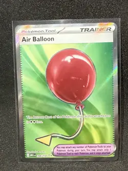 Air Balloon Ultra Rare Holo Trainer #166/132 Pokemon Mega Evolutions English NM - Image 1