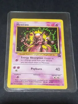 Pokemon TCG Mewtwo Wizards Black Star Promos 14 Promo HP 1999-2000 - Image 1