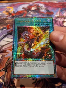 Lightning Storm (New Art) (Quarter Century Secret Rare) RA04-EN094 Quarter... - Image 2