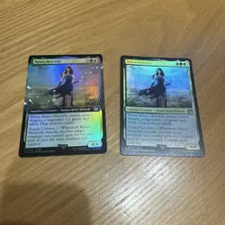 Linoa Hartilly Final Fantasy VIII MTG Foil Card Used - Image 1