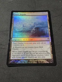 MTG Dark Depths Foil Used Rare Card - Image 3