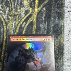Terror of the Peaks M21 English Extended Foil Card Game Magic the Gathering - Image 3