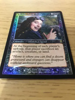 Foil Cabal Minion ODY Card Magic The Gathering Japanese English Marine Used - Image 3