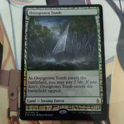 Grassed Tomb Magic The Gathering Foil Card - Image 1