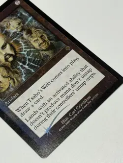 Servo Network English Foil Card Used Good Condition - Image 3