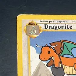 Pokemon TCG Dragonite Black Star Promo Card #5 WOTC- Heavily Played - Image 5