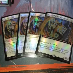 Mist Moores Owner MTG UK Foil Set of 4 Unused Storage - Image 1