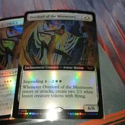 Mist Moores Owner MTG UK Foil Set of 4 Unused Storage - Image 2