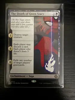 The Death of Gwen Stacy #0054 MTG Marvel's Spider-Man Magic The Gathering - Image 1