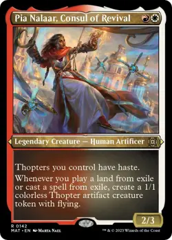1x - Pia Nalaar, Consul of Revival - [SELECT] - MOM: The Aftermath - NM MTG - Image 4
