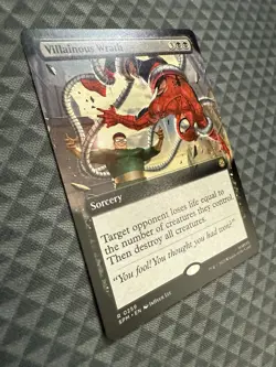 MTG Villainous Wrath #0259 Extended Art Rare Marvel’s Spider-Man (SPM) - Image 2