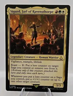 Sigurd, Jarl of Ravensthorpe MTG Universes Beyond: Assassin's Creed Regular - Image 1