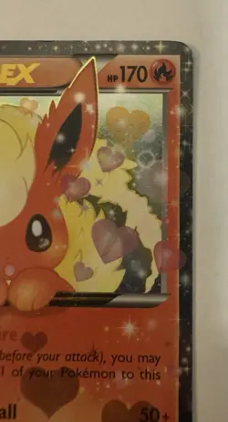 Flareon EX RC6/32 Pokemon TCG Generations: Radiant Collection Holo Card - Image 4