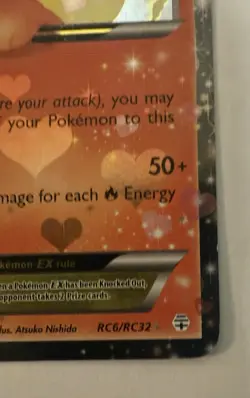 Flareon EX RC6/32 Pokemon TCG Generations: Radiant Collection Holo Card - Image 5
