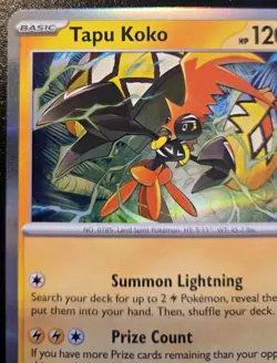 Tapu Koko 065/191 Holo Rare Scarlet & Violet: Surging Sparks Pokemon TCG - Image 2