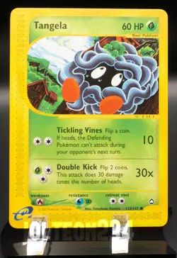 Pokemon TCG Card - Tangela 112/147 Aquapolis Common - Image 1