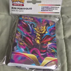 Pokemon SWSH Lost Origin Mini Binder Portfolio 60 Pages Giratina Zoroark - Image 1