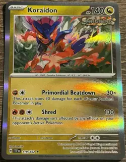 Koraidon - Temporal Forces - 119/162 - Pokemon TCG - Foil - Rare NM/M (L) - Image 1