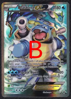 Pokemon Blastoise EX XY122 Full Art XY Generations Promo - Image 4
