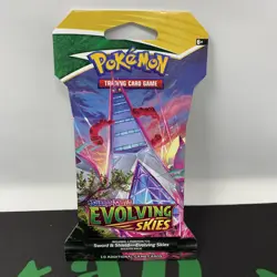 Pokemon TCG: Sword & Shield Evolving Skies Sleeved Booster Pack Duraludon 820650808784 - Image 1