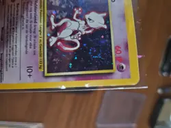 Pokemon TCG Base Set 1999 - Mewtwo Rare Holo SWIRL - Vintage - Image 3